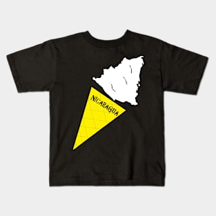 A funny map of Nicaragua Kids T-Shirt